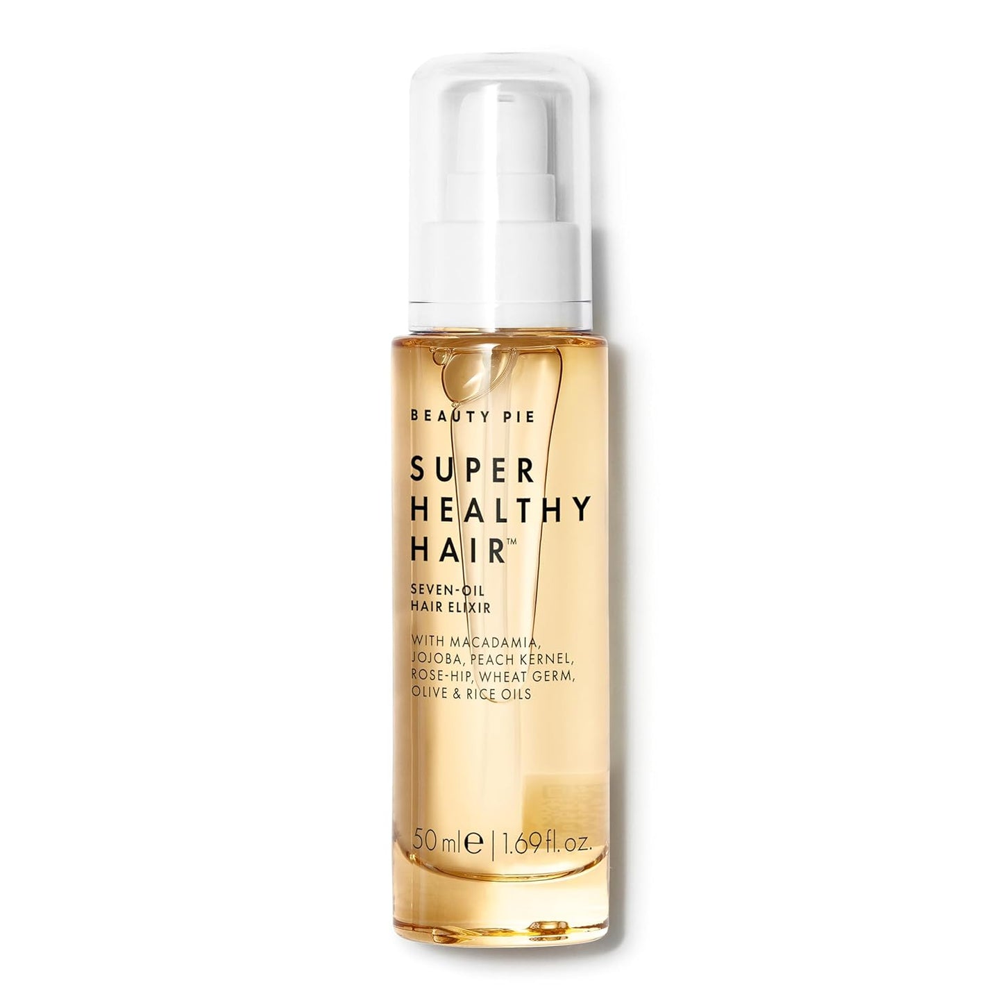 Beauty Pie Super Healthy Hair Seven Oil Hair Elixir - A Nourishing, Lightweight Hair Treatment For Frizz Control, Softening & Strengthening