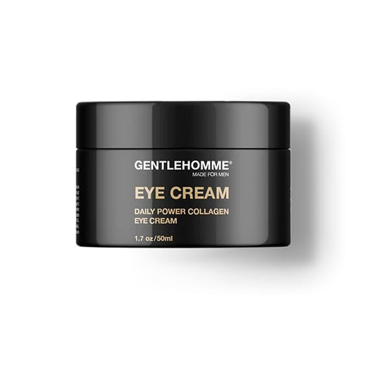Collagen Eye Cream - Men’s Eye Cream - With Collagen, Hyaluronic Acid & Caffeine - Helps Smooth, Restore & Hydrate Under Eyes - For Wrinkles & Dark Circles -All Skin Types -Vegan - 1.7oz