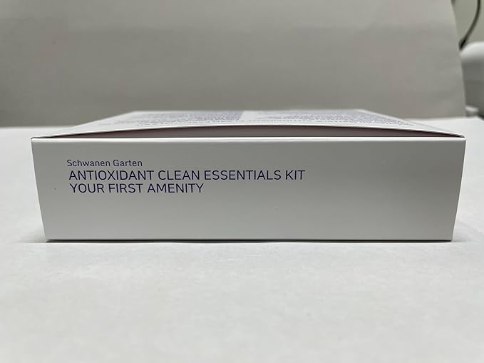 Antioxidant Clean Essentials Kit, Travel Size Skincare Set with Cleansing Oil, Foaming Cleanser, Mist, Treatment Essence