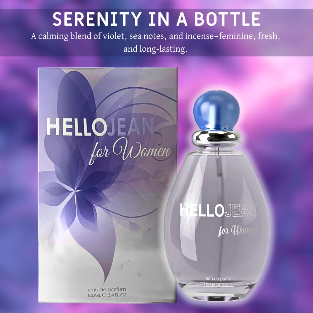 Perfume for Women - INSPIRED by A WORLD RENOWED WOMEN'S PERFUME - Violet, Sea Notes, Pepper, Incense – Bold, Floral, Fresh, Mystical - Long-Lasting 100ml (3.4 fl oz)