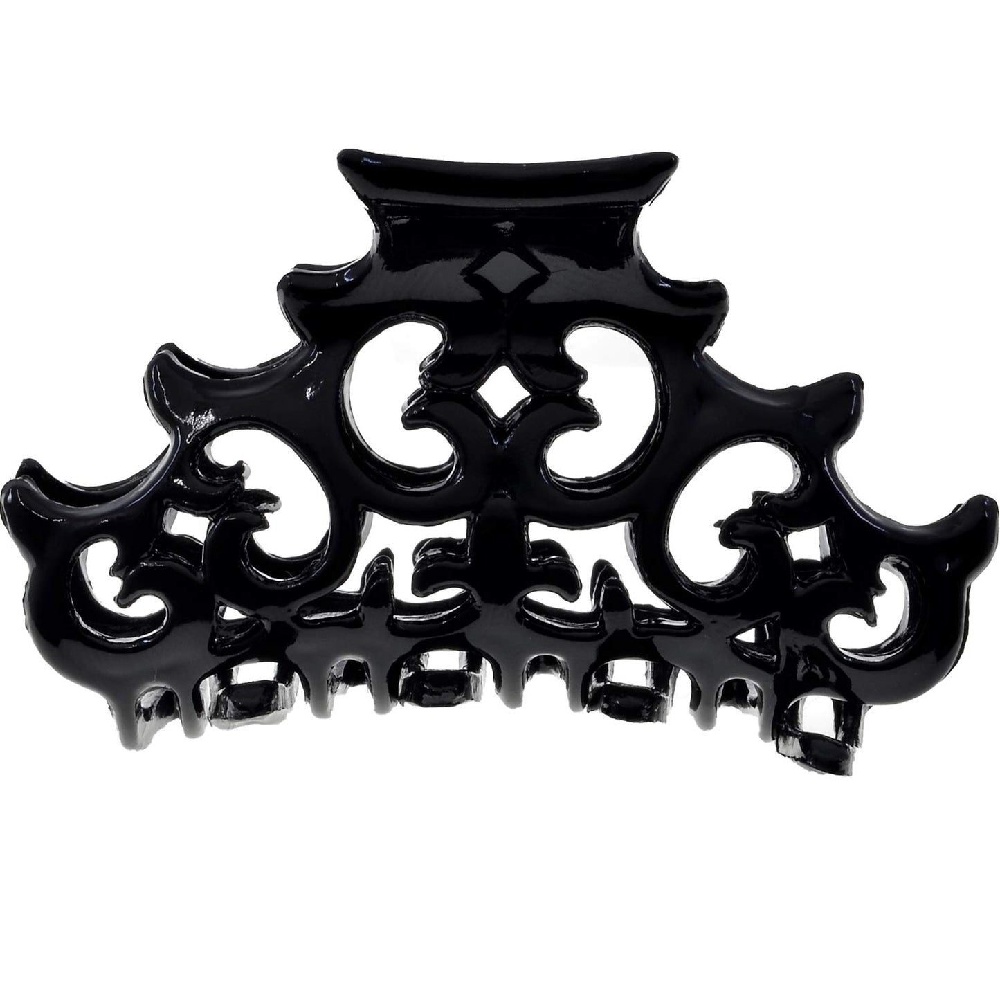 Camila Paris CP2905 French Hair Clip for Women, Girls Black Hair Claw Clips Jaw Fashion Durable and Styling Hair Accessories for Women, Strong Hold No Slip Grip, Made in France