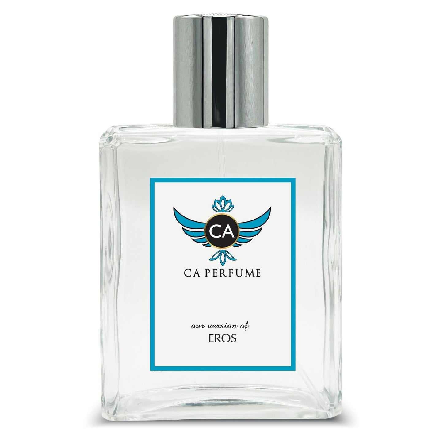 CA Perfume Impression of Eros For Men Replica Fragrance Dupes Eau de Parfum Spray Bottle 3.4 Fl Oz/100ml-X1