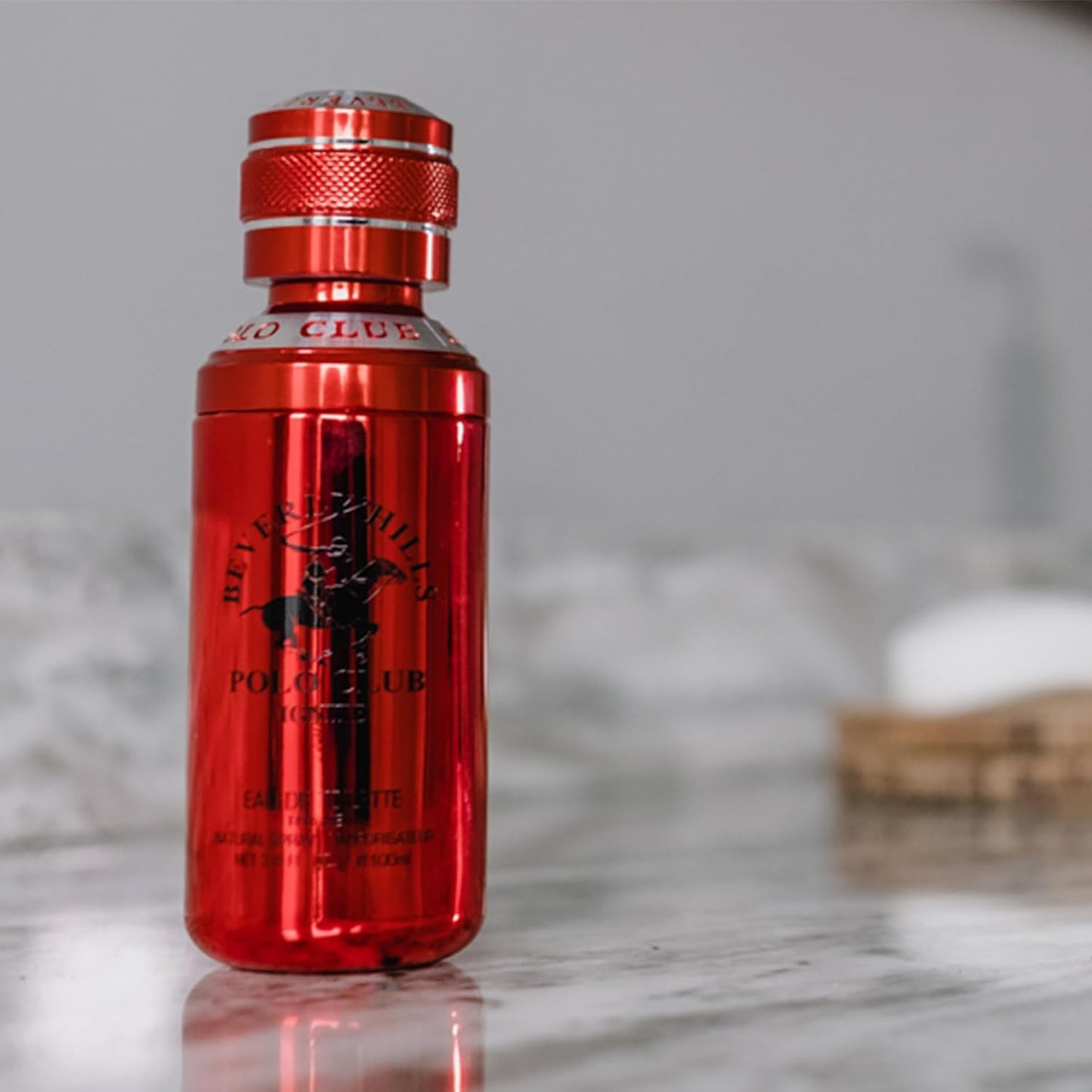 Beverly Hills Polo Club Ignite Men's Cologne Bonus Pack - Designer Eau De Toilette Spray Set 3.4oz & Travel 0.5oz - Long-Lasting, Alluring, Signature Fragrance for the Modern Man