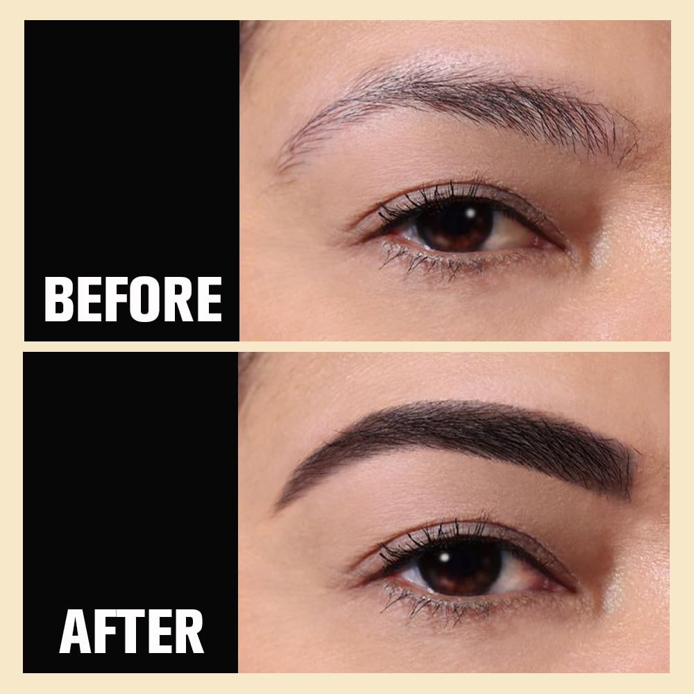 12Pcs Long Eyebrow Pencils Set - Black Natural Look, for Eyebrows & Eyeliner, Waterproof & Sweat-Proof Wooden Hard-Core Brow Pencil with Sharpener, Long Lasting Makeup Kit for Beginners 100#