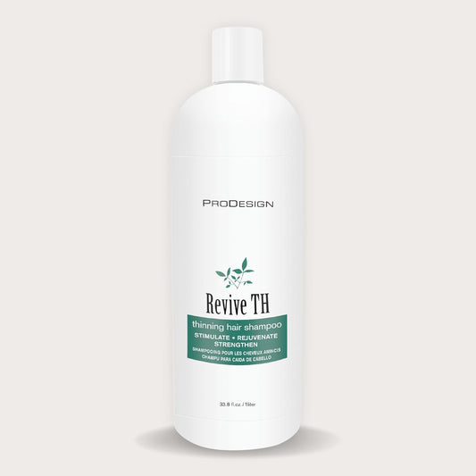 ProDesign Revive TH Thinning Hair Shampoo, Hair Growth Stimulating Formula, 33 oz (Revive Shampoo 33oz)