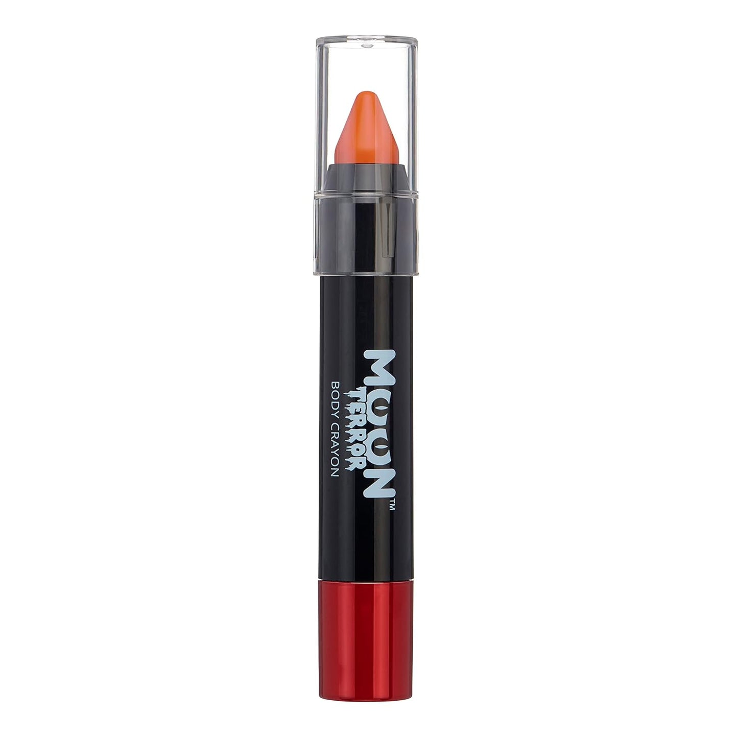 Halloween Face Paint Stick Body Crayon by Moon Terror, SFX Make up - Pumpkin Orange - Special Effects Make up - 0.12oz
