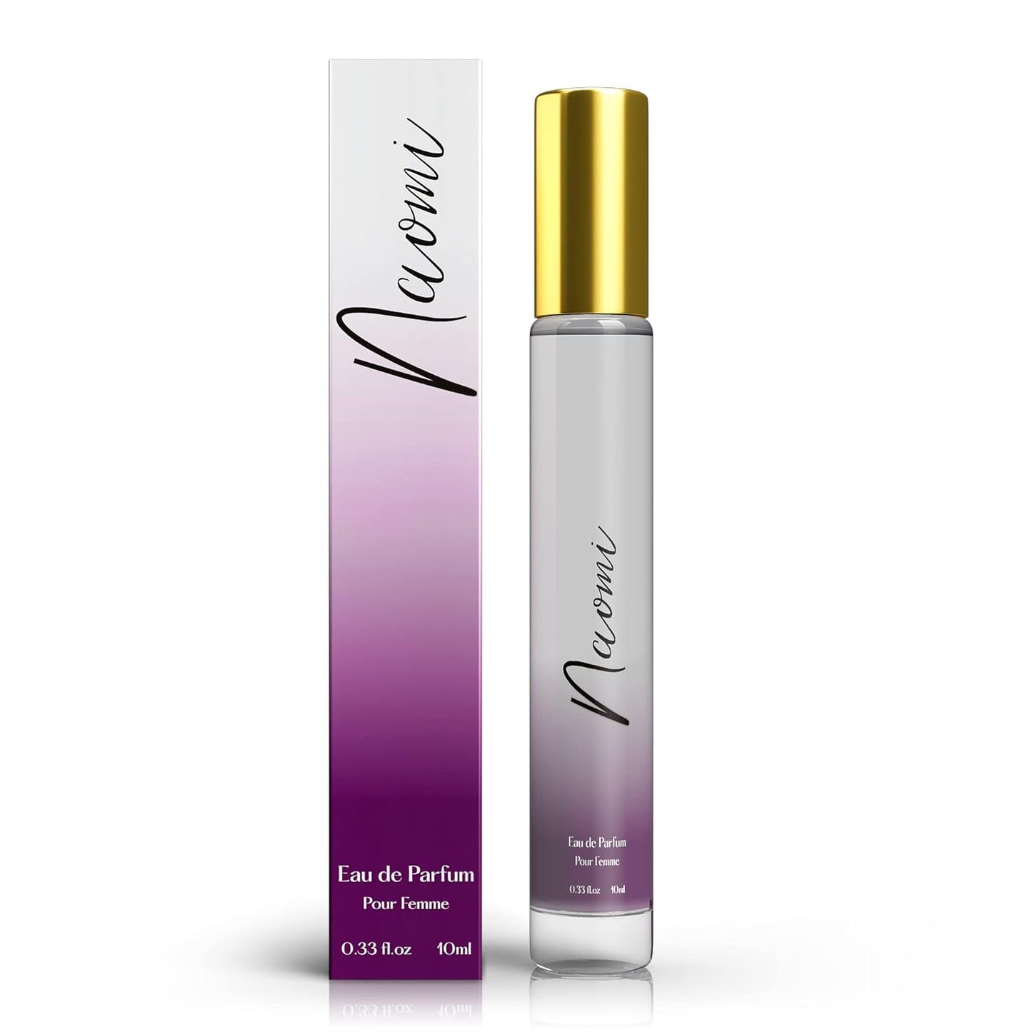 Perfume for Women Rollerball – INSPIRED by A WORLD RENOWED WOMEN'S PERFUME - Bergamot, Jasmine, Patchouli, Vanilla – Sweet, Floral, Sexy, Long-Lasting Eau De Parfum 10ml (0.33 fl oz)