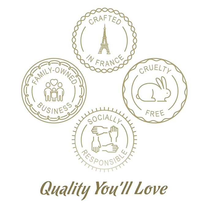 Un Air d'Antan Hand Cream for Dry Cracked Hands 10.5oz - Hand Lotion Pump, Non Greasy Moisturizer with Essential Oils, Cruelty Free Formula - Rose Peach Patchouli