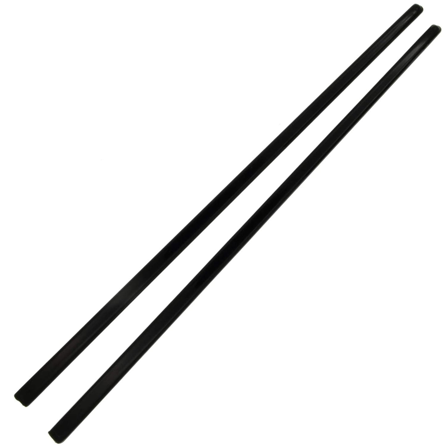 Camila Paris AD27/2 French Twist Stick Hair Pin, Set of 2 Black, Girls Chopsticks Hair Pins for Girls Spiral Updo Chignon Bun Holder, Styling Hair Accessories for Women, Made in France