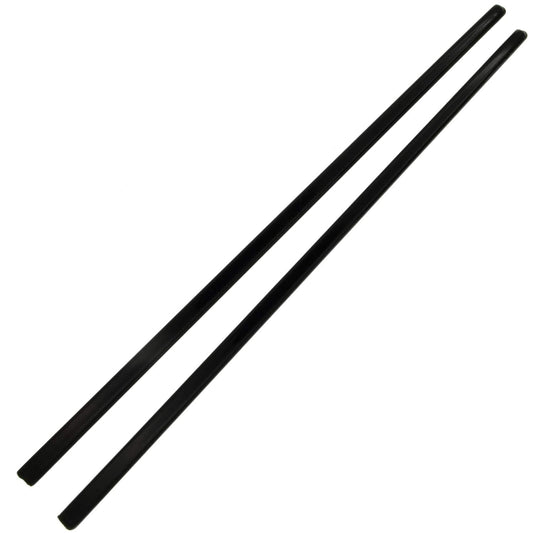 Camila Paris AD27/2 French Twist Stick Hair Pin, Set of 2 Black, Girls Chopsticks Hair Pins for Girls Spiral Updo Chignon Bun Holder, Styling Hair Accessories for Women, Made in France
