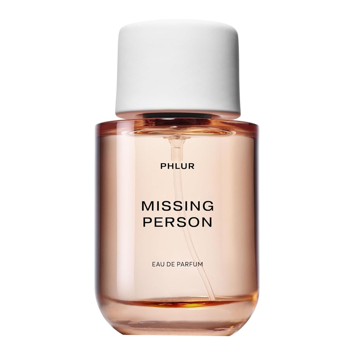 PHLUR Missing Person Eau de Parfum - Full Size Perfume Fragrance - Floral Skin Musk Perfume with Bergamot, Musk, Orange & Sandalwood (100mL)