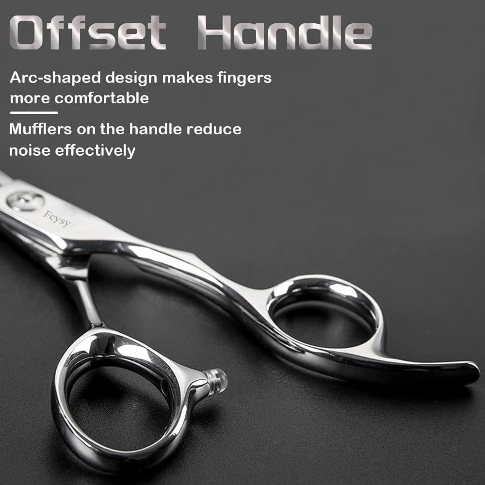 Thinning Shears for Hair Cutting, Fcysy Professional 6 in Seamless Hair Thinning Scissors, Barber Texturizing Shears Blending Scissors for Trimming Hair with 10–15% Thinning Rate