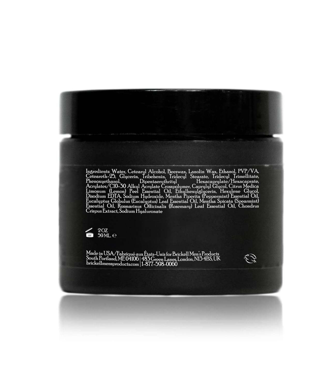 Brickell Men's Products Shaping Paste Pomade For Men, Natural, Texturizing Wax Pomade, 2 Ounce, Scented