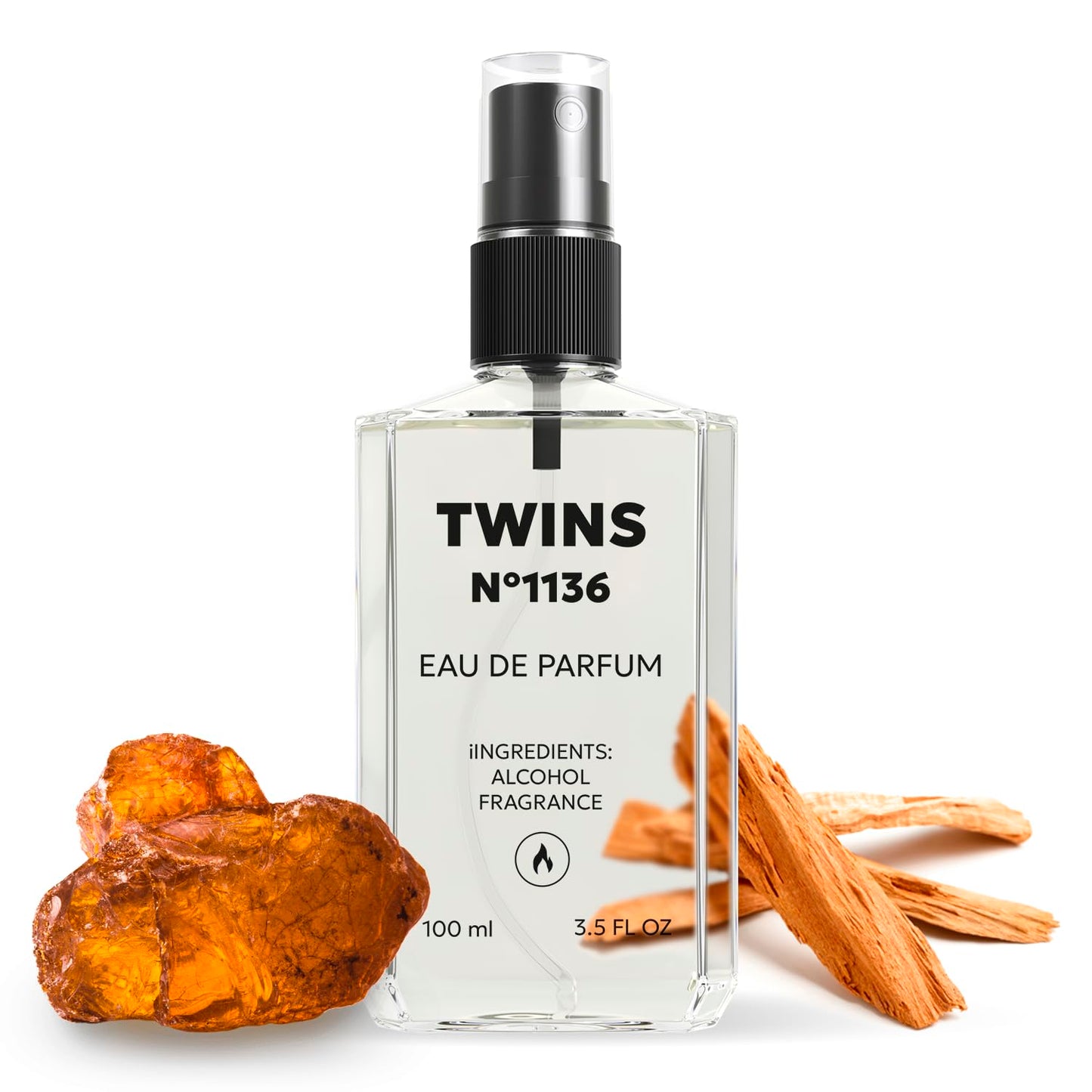 TWINS Impression of Mol. 01 | Perfume for Women Eau de Parfum | No.1136 | 3.4 Fl Oz / 100 ml