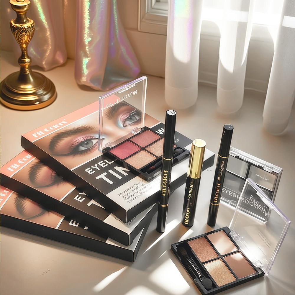 Sam Sugar Eyeshaow and Eyeliner set (01#)