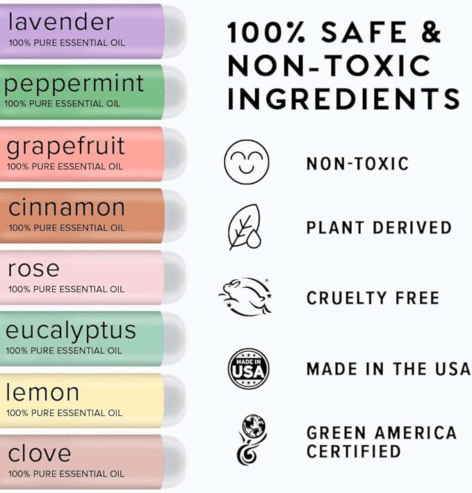 MOXĒ Smell Training Kit, Made in USA, 8 Essential Oils, Olfactory Regeneration, Helps Restore Sense of Smell, Natural Therapy for Smell Loss (Phase 1 & Phase 2 Bundle)