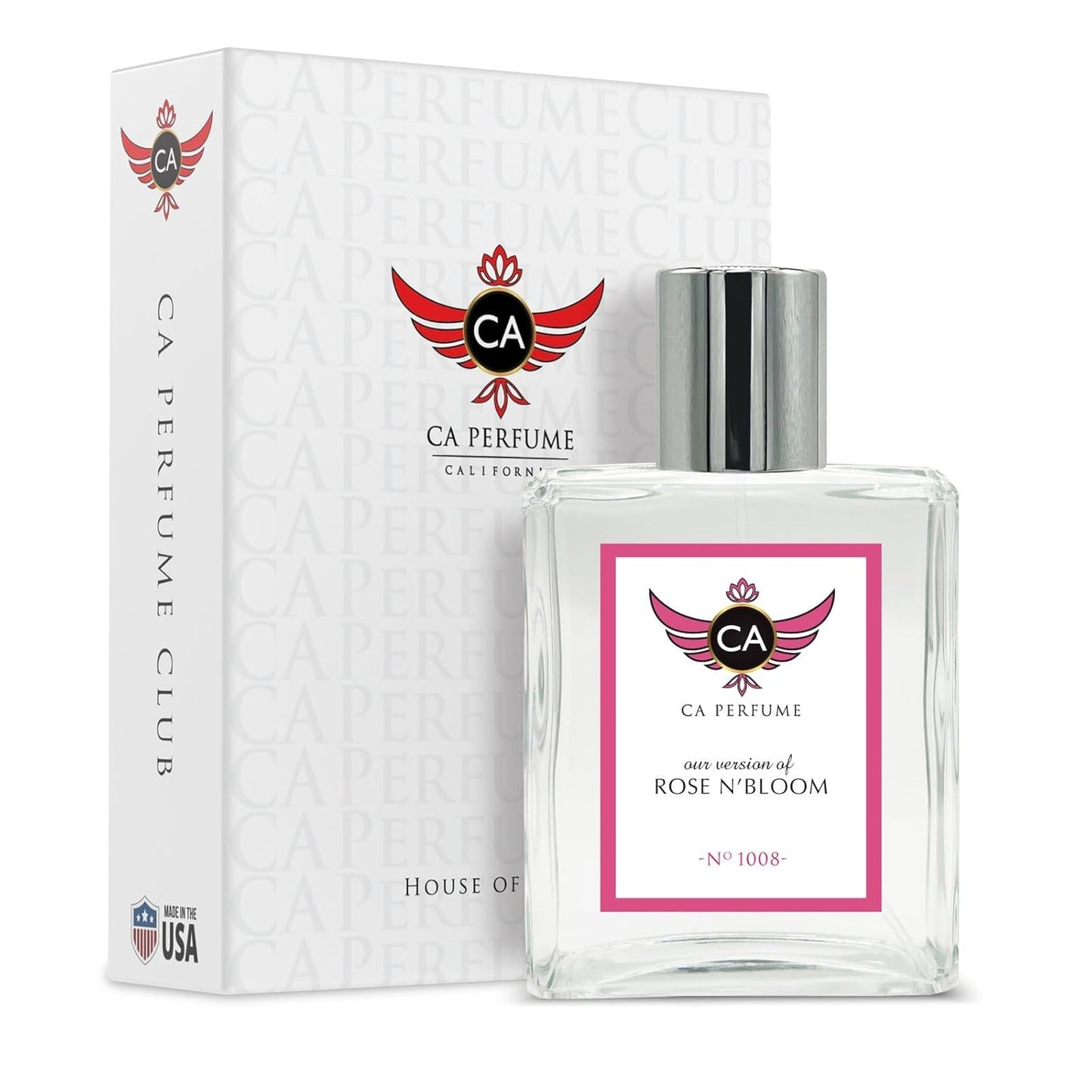 CA Perfume Impression of Rose N’Bloom for Women Eau De Parfum Spray Long Lasting Floral Perfume (3.4 Fl Oz / 100ml)