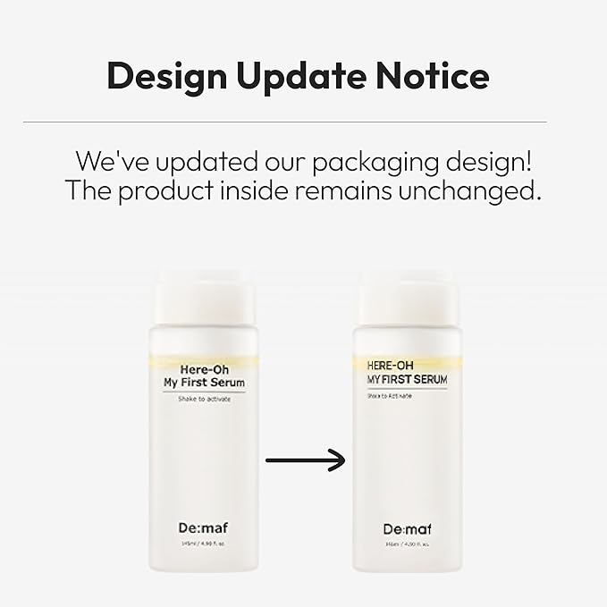 Here-Oh My First Bubble Texture Hydrating Serum with Hyaluronic Acid | Face Serum for Skin Barrier Repair and Glowing Skin | Korean Serum for Dry Skin & Sensitive Skin (1.69 fl oz)