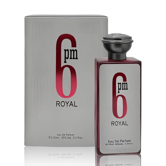 Men’s Cologne 6PM Royal Original Natural Spray Eau De Toilette,Noted with Mandarin, Pineapple,Cedarwood,Vanilla,Ambergris & Musk Long-Lasting Scent Perfume for Men Great Gift, 3.4 Fl Oz/100 Ml
