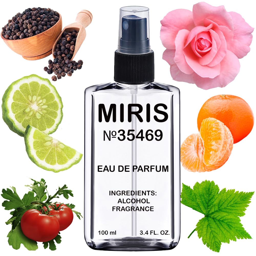 MIRIS No. 35469, Inspired by Lac Essential, Long-Lasting Eau de Parfum for Men, Spray 3.4 Fl Oz / 100 ml