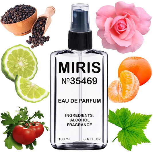 MIRIS No. 35469, Inspired by Lac Essential, Long-Lasting Eau de Parfum for Men, Spray 3.4 Fl Oz / 100 ml