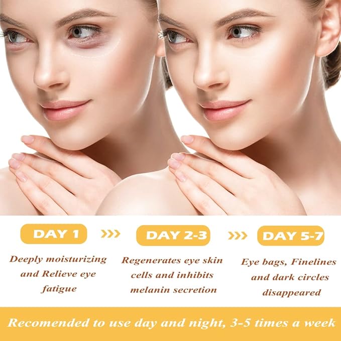 24K Gold Eye Mask, 30 Pairs Under Eye Masks for Dark Circles and Puffiness Treatment, Under Eye Patches for Puffy Eyes and Eye Bags, Gel Eye Mask Eye Pads for Face Skin Care