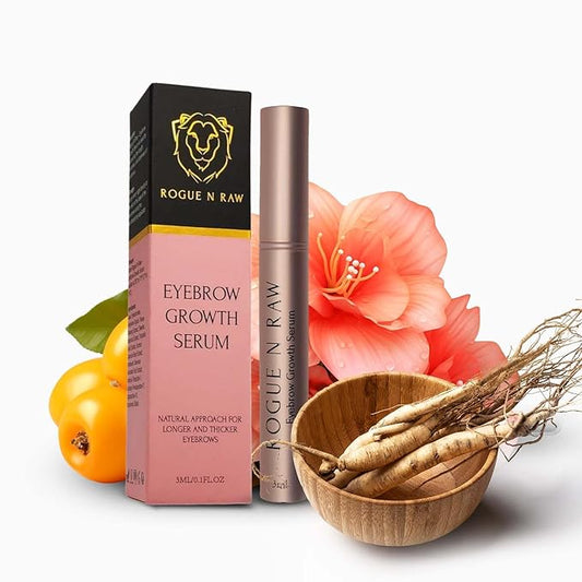 Eyebrow Growth Serum – 3ml Natural Ingredients Eyebrow Serum to Grow Thicker Brows, Eyebrow and Eyelash Enhancing Serum