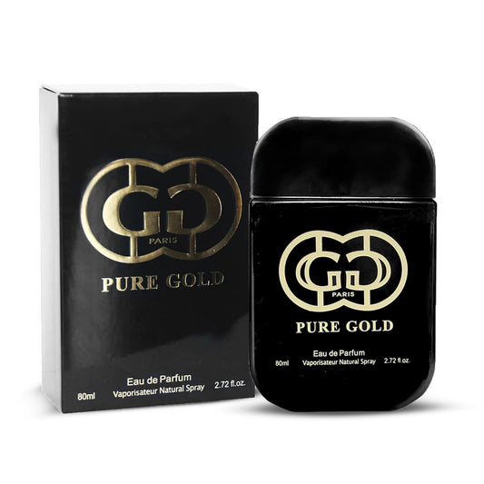 Women's Pure Black Perfume Fresh Scent Eau de Parfum 3.4 Flo Oz Natural Spray Fragrance for all Day Used