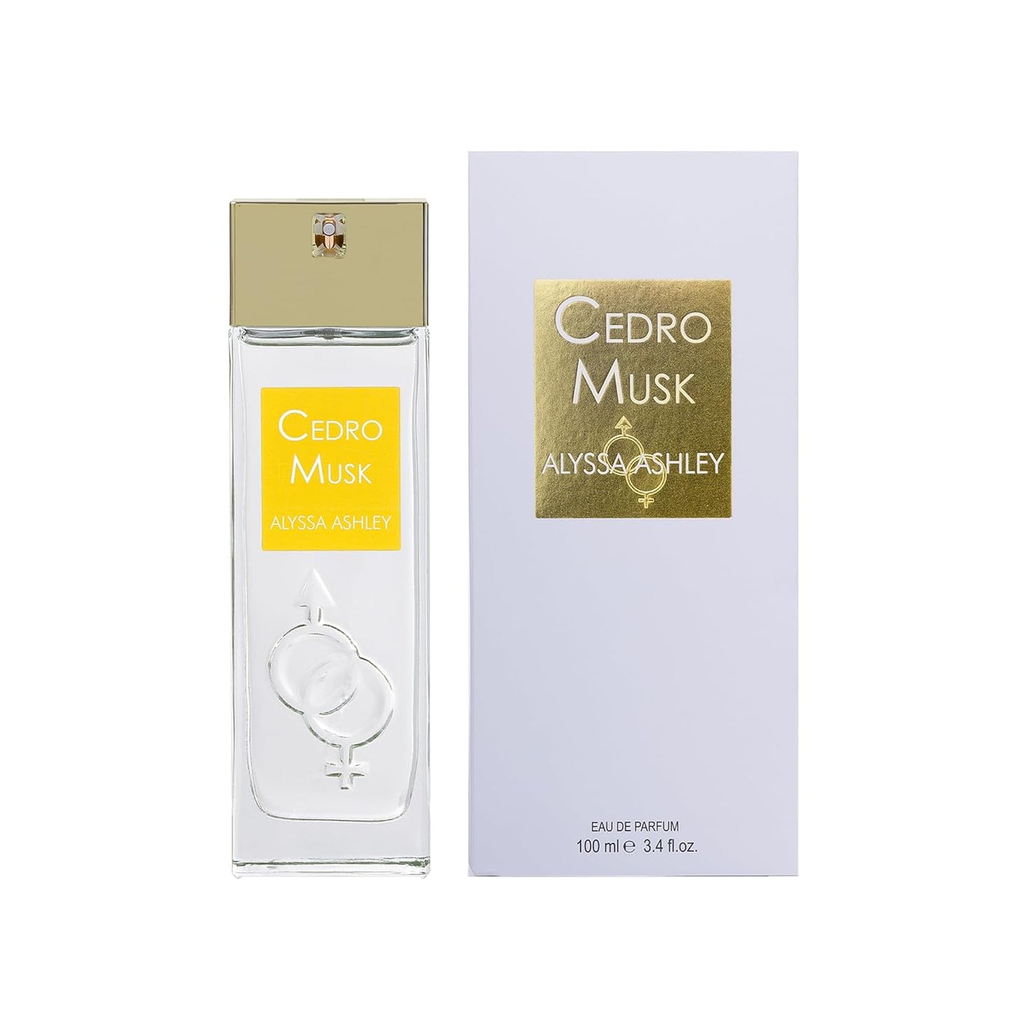 Alyssa Ashley Cedro Musk - Perfume for Women and Cologne for Men with Sparking Notes of Cedar - Long Lasting Mens Cologne - 3.4 oz EDP Spray