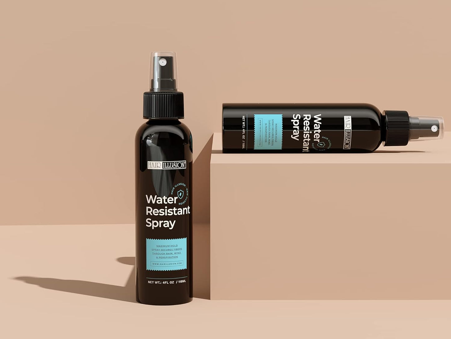 Hair iIllusion (Water Resistant) Hair Spray Allows You To Get Your Hair Wet