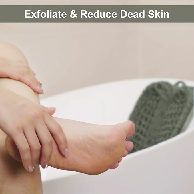 2Pack Shower Foot Scrubber Mat Bundle Deal