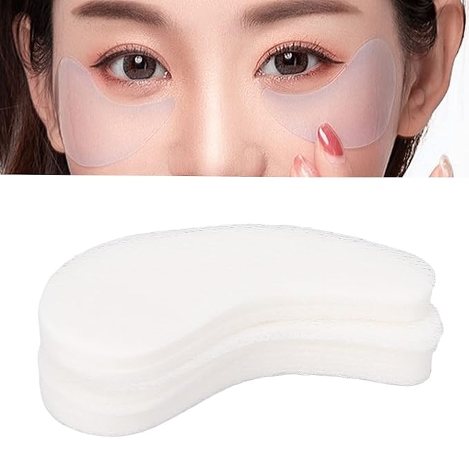 Under Eye Gel Patches 160pcs Eye Care Facial Mask Paper Disposable Thin Eye Compressed Mask Towel Sheet for Salon Beauty Under Eye Collagen Patches Anti Aging Wrinkles Reduce Dark Circles Puffy Eyes