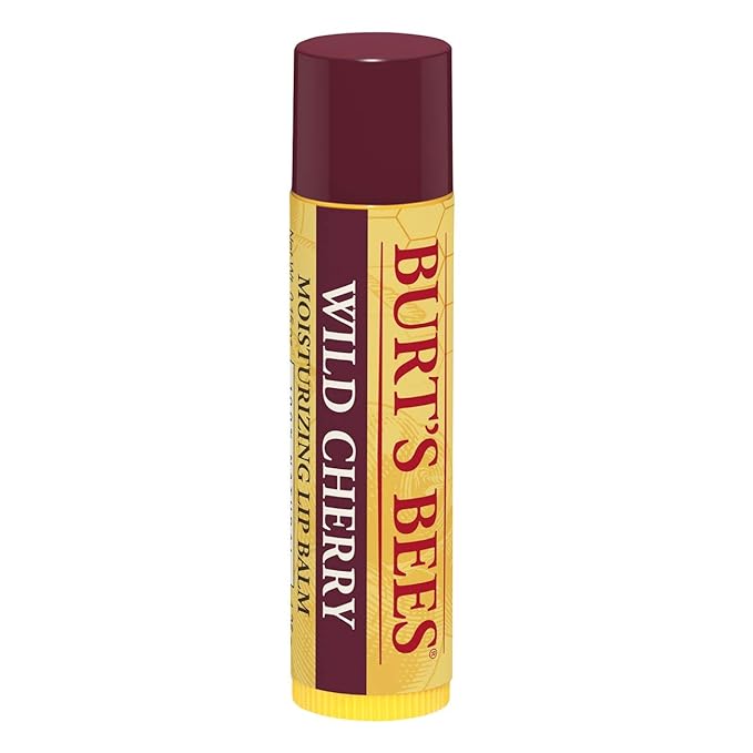 Burt's Bees Moisturizing Lip Balm, Wild Cherry, 0.15 Ounce
