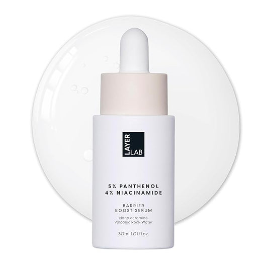5% Panthenol Barrier Boost Serum – Hydrating & Soothing Korean Skincare with 4% Niacinamide, Madecassoside, 5 Ceramides & Mineral Water for a Stronger Skin Barrier (1.01 fl oz)