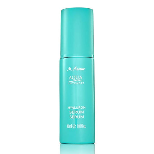 M. Asam AQUA INTENSE Hyaluronic Acid Serum (1.69 Fl Oz) - Moisturizing Face Serum for Women, Fragrance-Free Skin Care, Facial Moisturizer Perfect for Sensitive Skin.