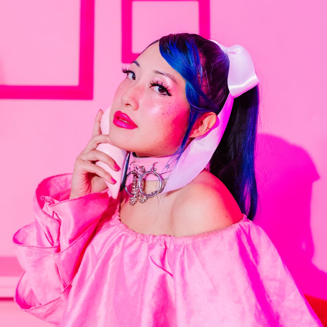 UNICORN SNOT Liquid Metal Lip Paint | Intense Pigment, Non-drying, Metallic Lip Color for Halloween Costume & Anime Cosplay | Gluten Free, Vegan & Cruelty-free Lip Makeup - GLOW (Alpha Pink)