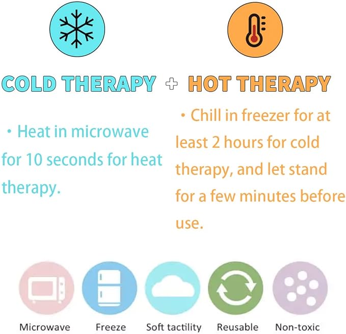 Reusable Gel Eye Ice Pack, Eye Cold Pads, Hot ＆ Cold Treatment for Eye Strain, Eye Swelling, Eye Redness, Puffy Eyes, Dark Circles, Smooth Fine Lines, and Eye Recover Surgery (2 Hearts ＆ 4PCS)