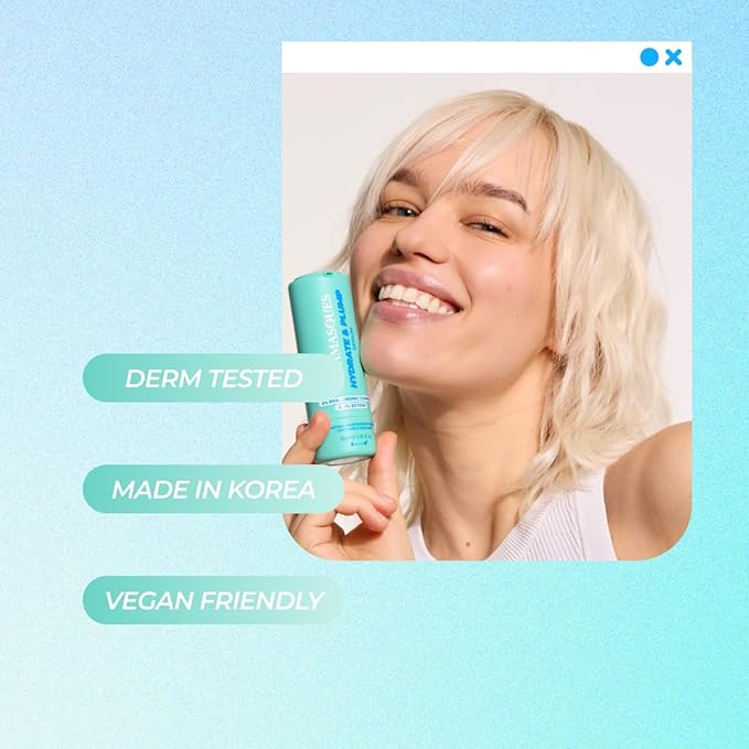 Vitamasques Hydrate & Plump Hydrating Face Serum - Lightweight Intense Hydrating Serum - 1.01 Fl Oz