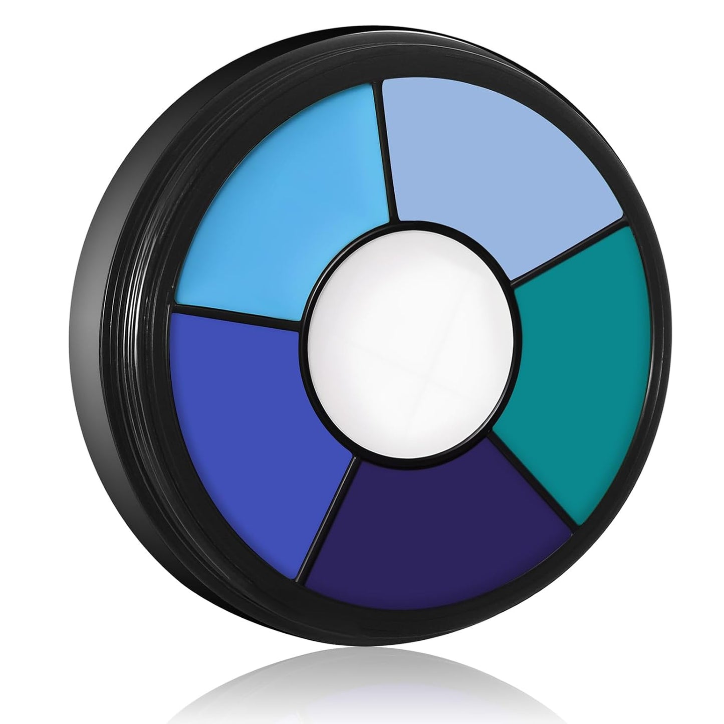 BOBISUKA Blue Face & Body Paint – 6 Colors Cream Washable Face Paint for Corpse Bride Sally Makeup Avatar Mermaid Costume & Theme – Easy to Blend, High Pigment & Long Lasting