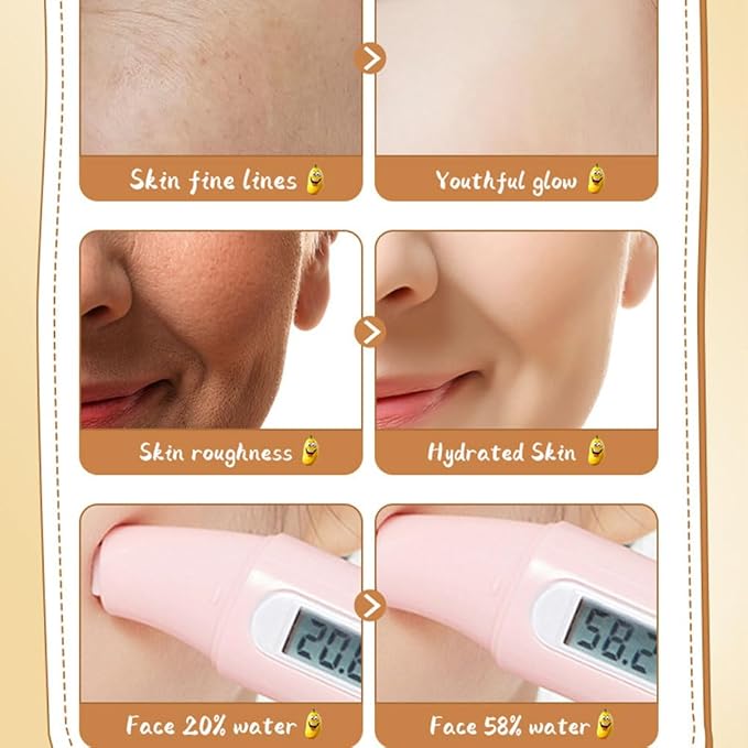 8 Pack Fruit Facial Mask Set – Hydrating & Brightening Combo Face Masks for All Skin Types, Natural Sheet Masks Gift Set, Hypoallergenic Spa Skincare for Women/Men, Soothe Sensitive Skin (8 Pcs-Set05)