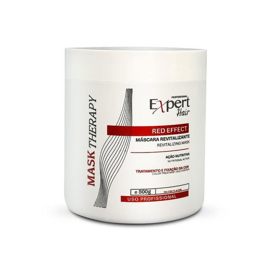 Expert Hair Red Hair Mask (17.63 Fl Oz) - Color Depositing Mask, Nourish and Fix the Color - Toner, Conditioner for Vibrant Hair