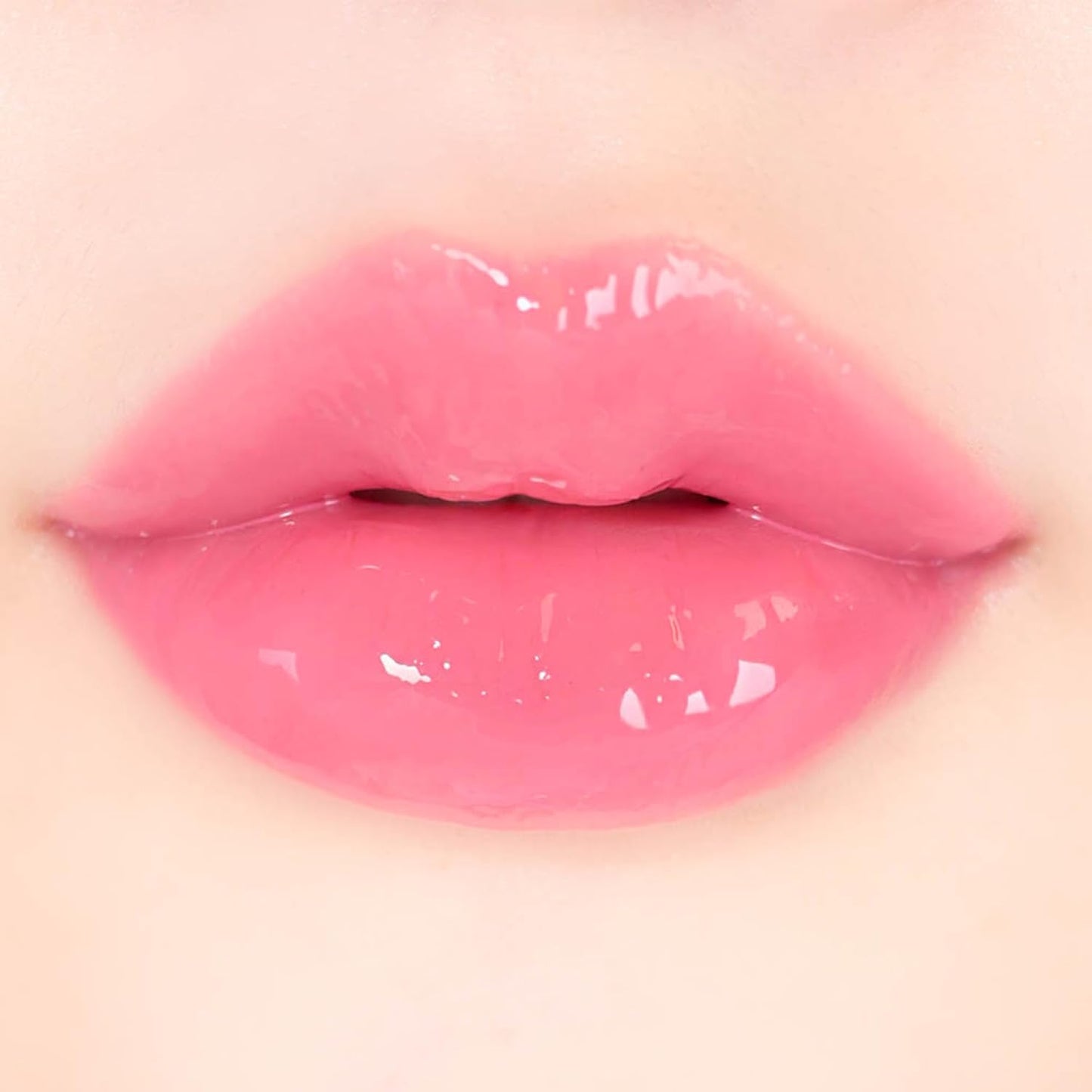 Amuse SEOUL Care Tint Lip Balm Keyring (02 Happy Girl) | Hydrating Lip Balm + Keychain, Rice Extract & Multi-Peptide Complex, Clear Glossy Finish | 0.21 oz