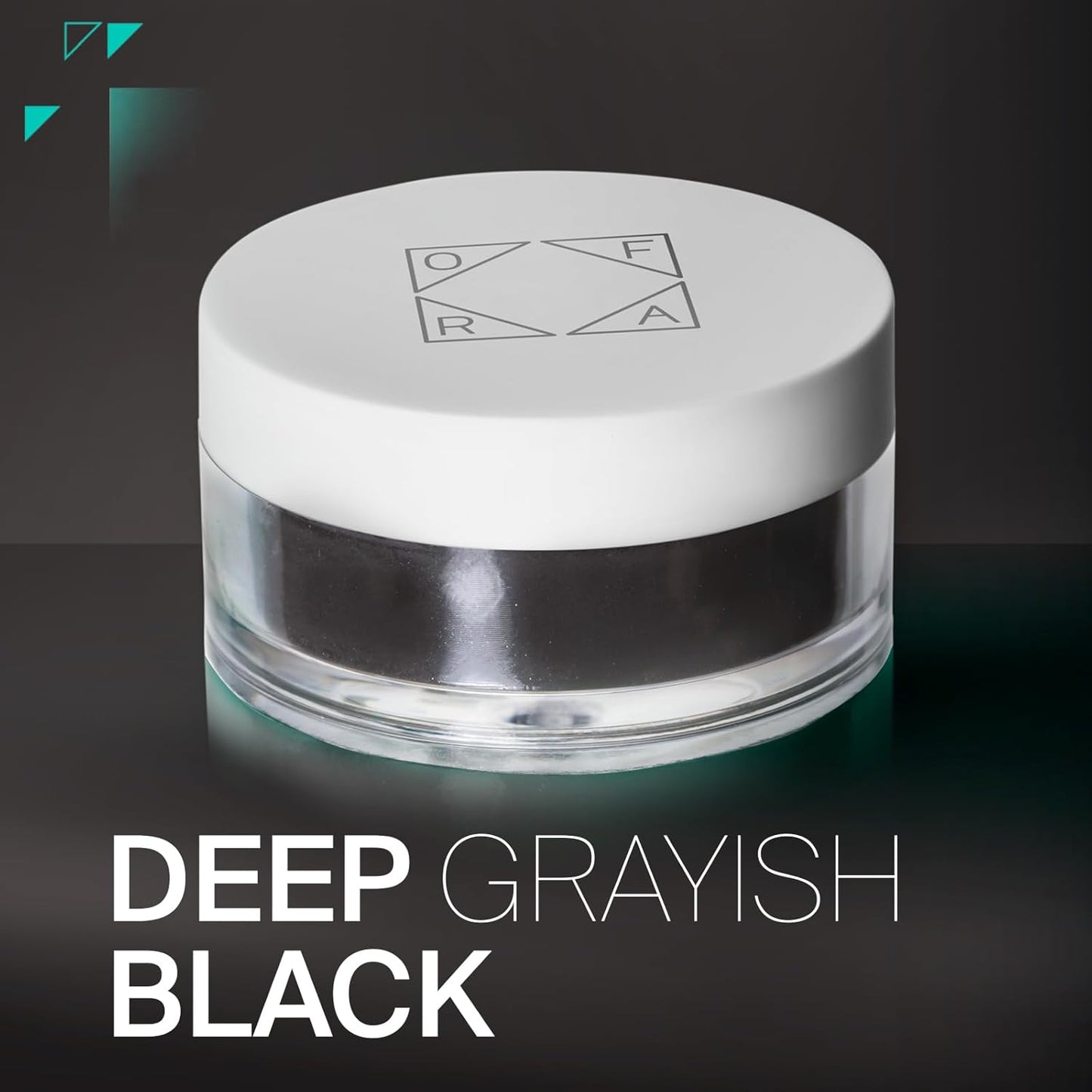 Ofra Loose Eyeshadow - Slate | Highly Pigmented Single Eyeshadow for Bold, Lasting Color | Smooth, Blendable Formula for Stunning Eye Looks | 6g