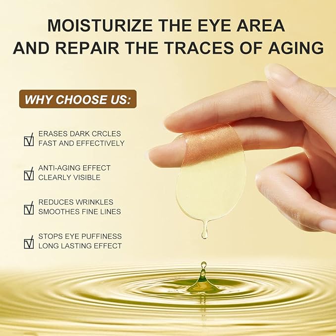 MOND'SUB Premium Under-Eye Mask with Collagen and Hyaluronic Acid for Dark Circles, Puffiness, and Eye Bags - Avocado Moisturizing Anti-Aging Eye Mask - Hydrating Under Eye Patches (30 Pairs)