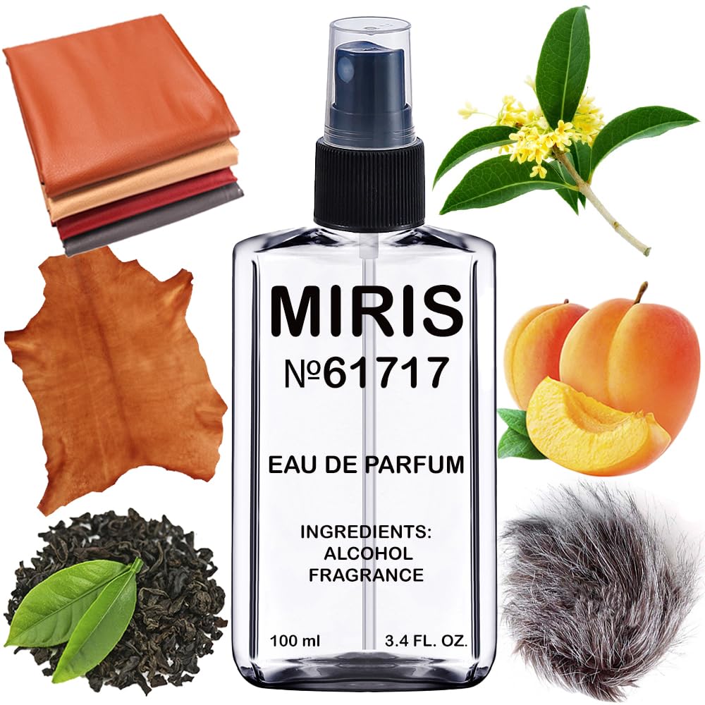 MIRIS No. 61717, Inspired by Garcon Manque, Long-Lasting Unisex Eau de Parfum for Women & Men, Spray 3.4 Fl Oz / 100 ml