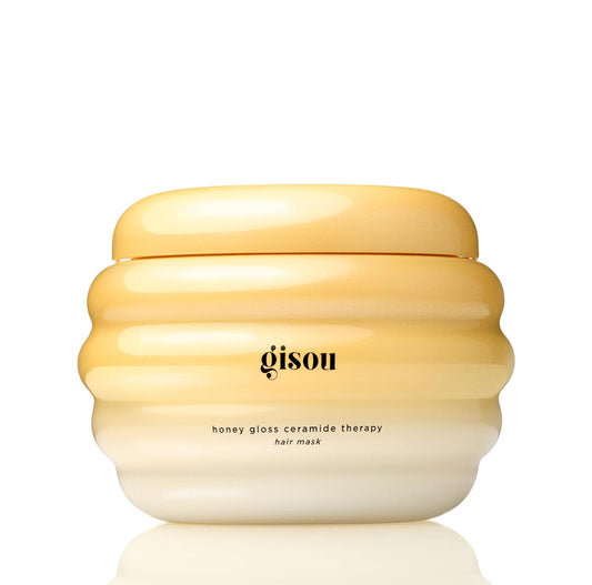 Gisou Honey Gloss Ceramide Therapy Hair Mask – Deep Repair & Hydration with Mirsalehi Honey, Ceramides & Hyaluronic Acid, 7.8 fl oz