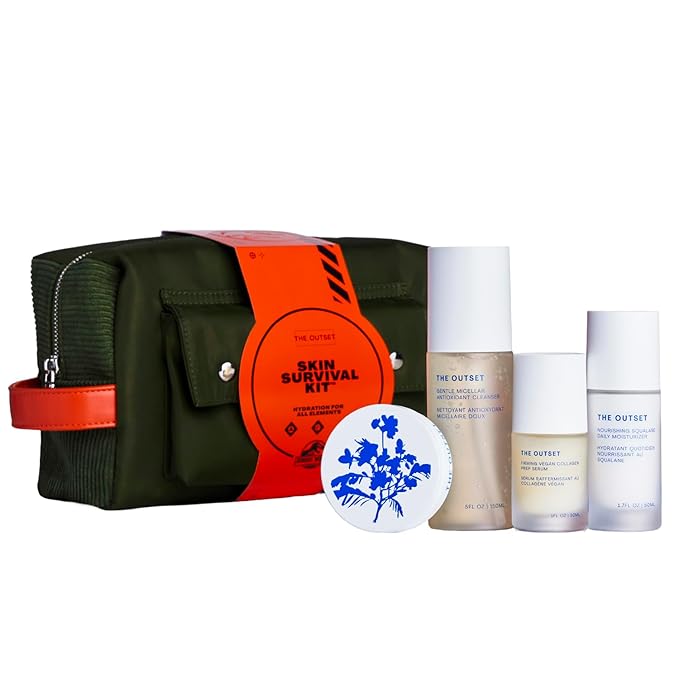 The Outset Skin Survival™ Kit | Skincare Essentials | Vegan | Gluten Free | Clean Beauty | Unisex for All Skin Types |