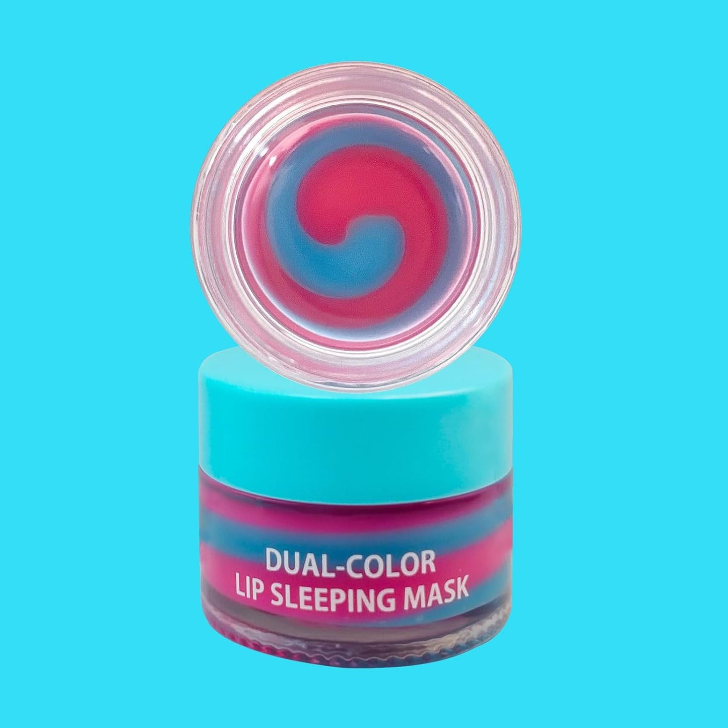 MOND'SUB Dual - Color Lip Sleeping Mask Set - 5 Flavors for Nourished, Smooth Lips (Cucumber + Hyaluronic Acid)