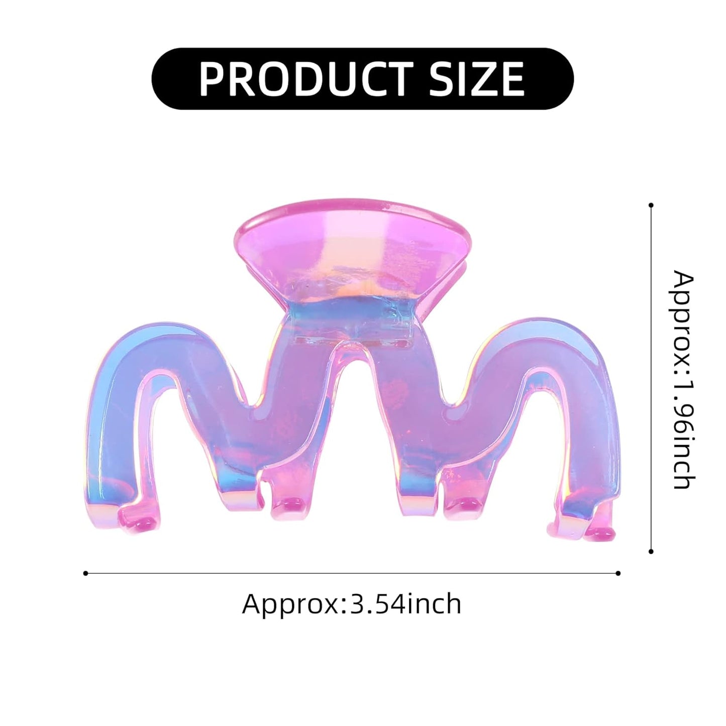 Jayongnee Large Claw Clips - 5Pcs for Thick and Thin Hair