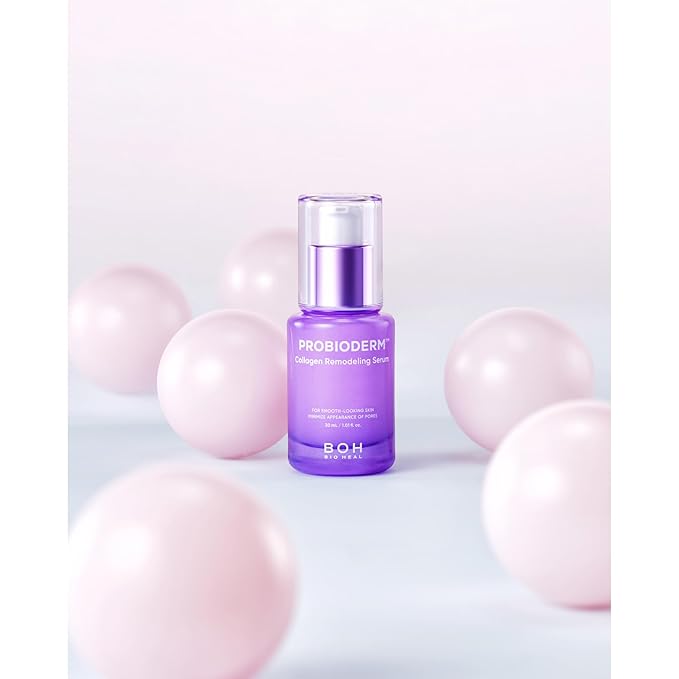 Probioderm™ Collagen Remodeling Serum 1.01 fl oz (30 ml) | Skin Firming Serum with Collagen & 12 Peptides for Pore Tightening & Smoothing | Hydrating & Lifting for Daily Skincare